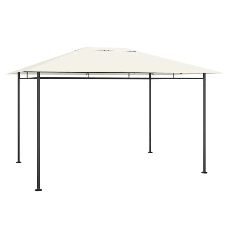 Cenador color crema 384x281x270 cm 180 g/m²