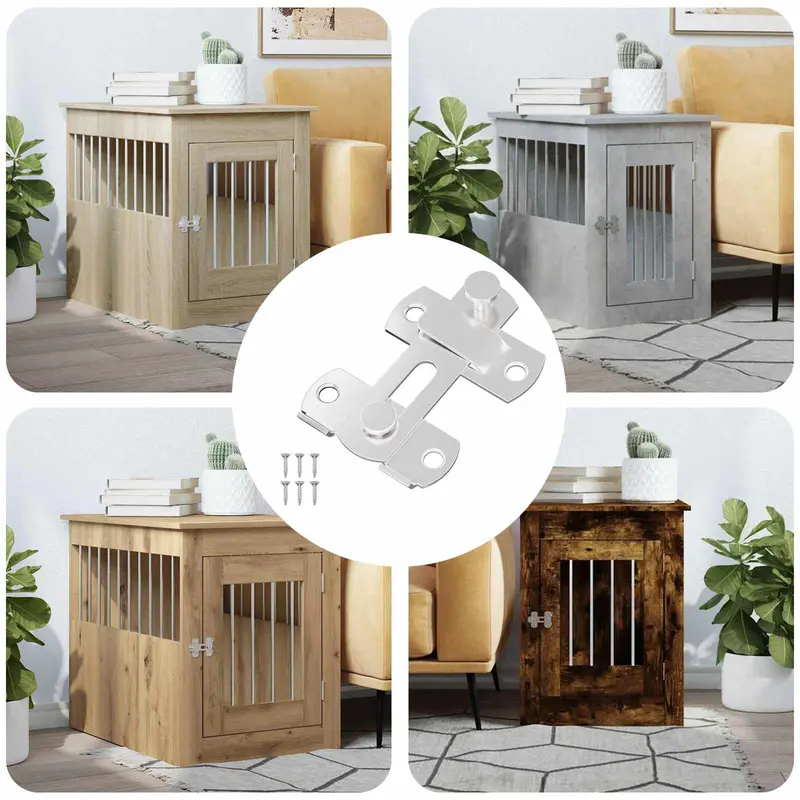 Cerradura de puerta 12 pcs Plateado 70 x 8 mm Acero