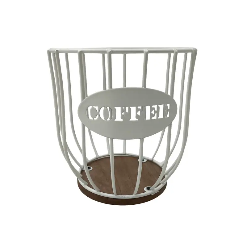 CESTA ALMACENAMIENTO COFFEE BLANCA