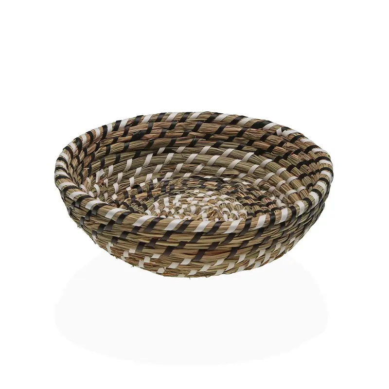 CESTA BLANCA Y NEGRA 25 CM