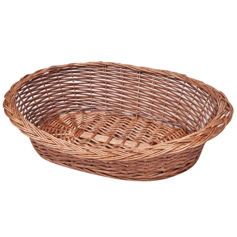 Cesta para perros/cama para mascotas sauce natural 50 cm