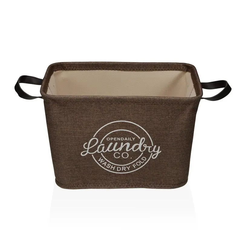 CESTO LAUNDRY  MARRON