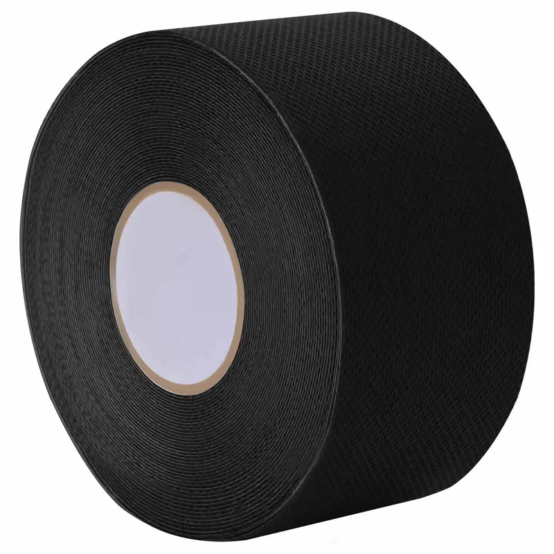 Cinta de césped artificial autoadhesiva Negro 10 x 0,05 cm
