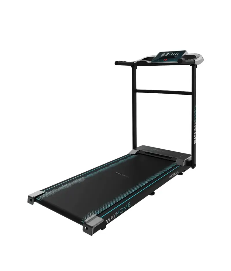 Cinta de Correr plegable 600W con 12 programas y velocidad ajustable Cecotec