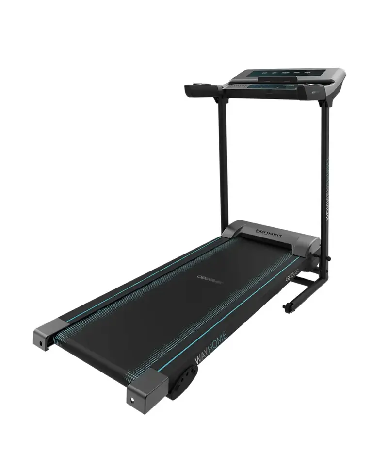 Cinta de Correr plegable DrumFit 1200W con 12 programas y Pantalla LED Cecotec
