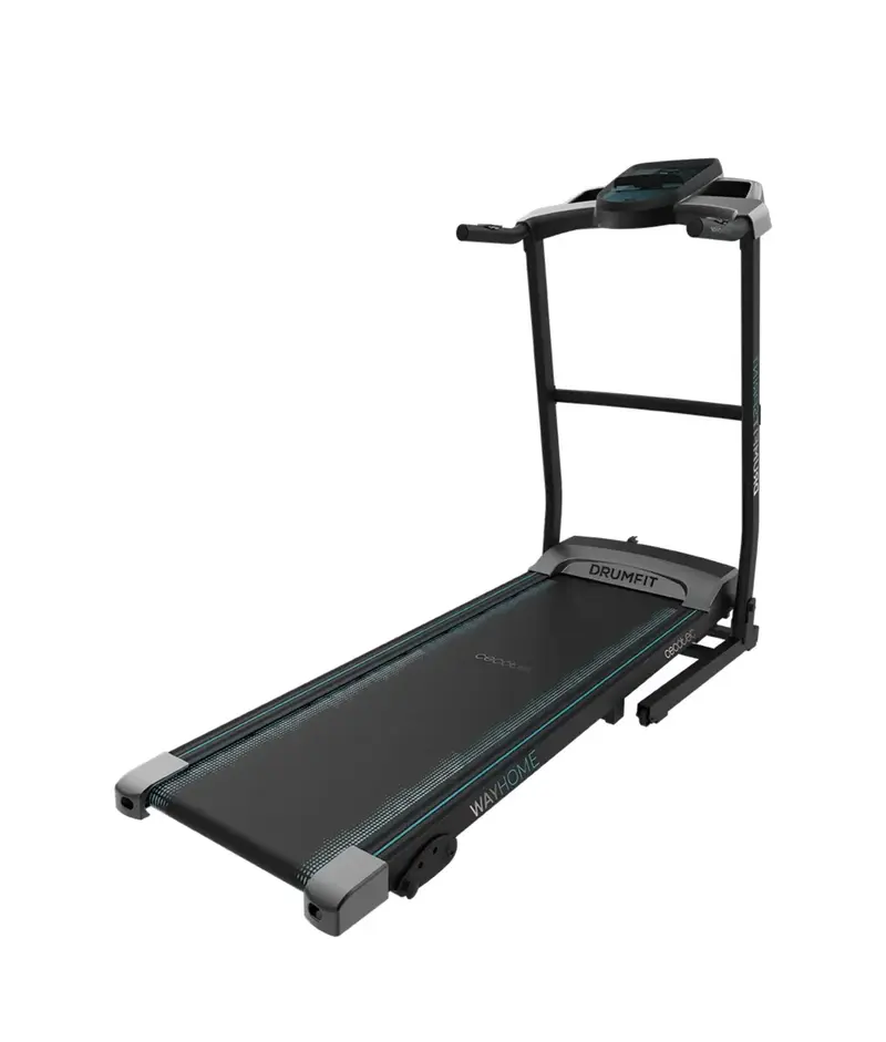 Cinta de Correr plegable DrumFit 1500W con Bluetooth y 12 programas Cecotec