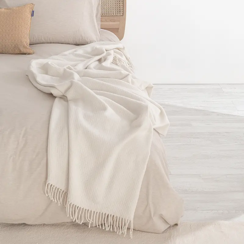 Coast Plaid Blanco roto