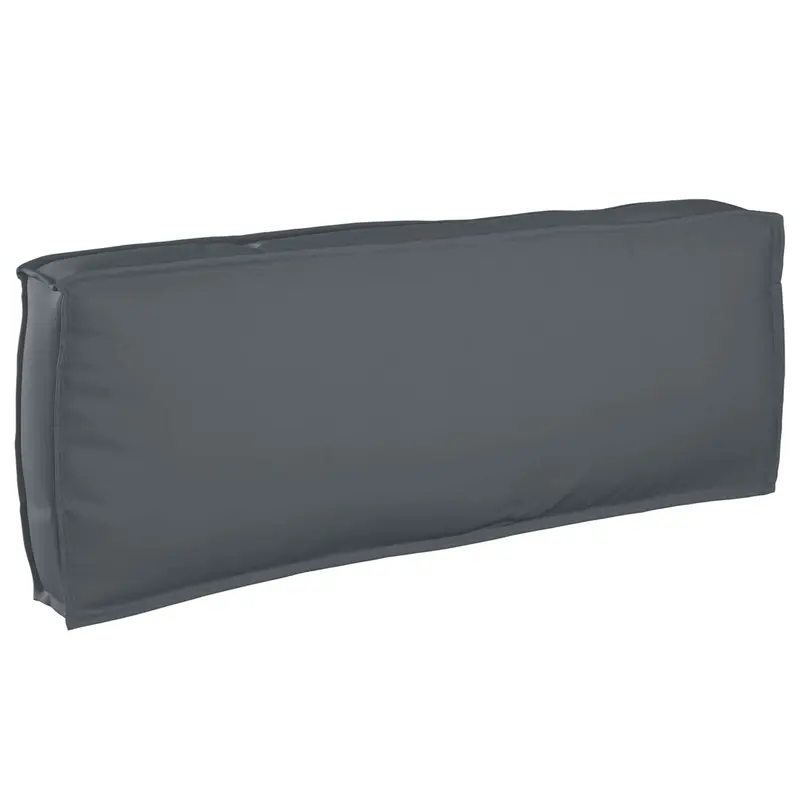 Cojín Antracita 120 x 40 x 12 cm Tela Oxford