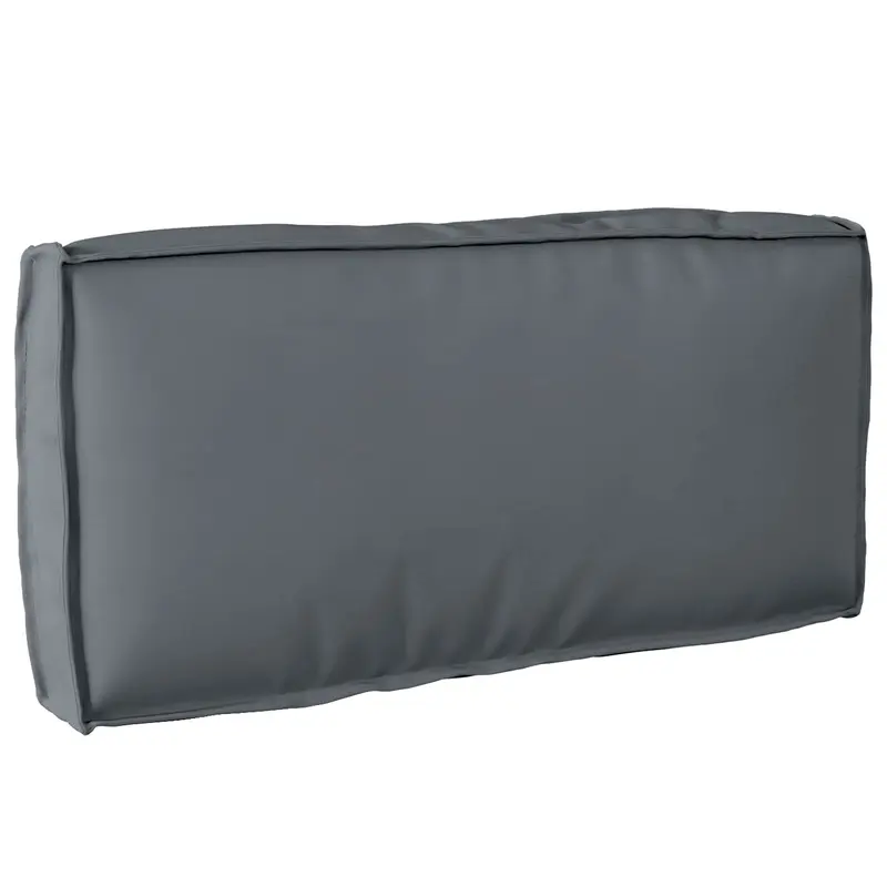 Cojín Antracita 80 x 40 x 12 cm Tela Oxford