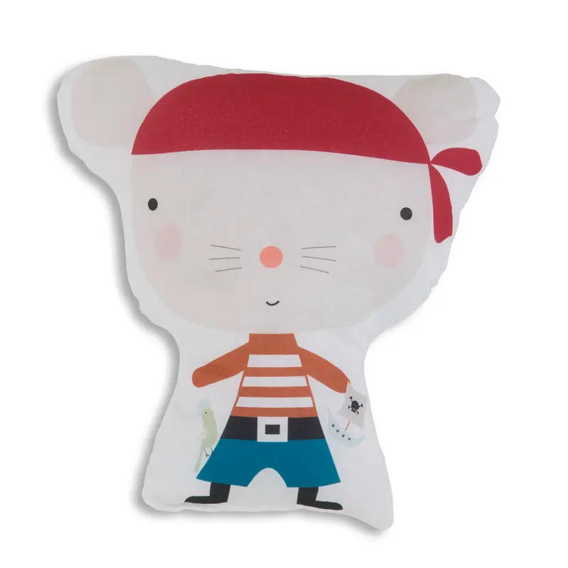 COJÍN DE FORMAS INFANTIL ESTAMPADO PIRATA