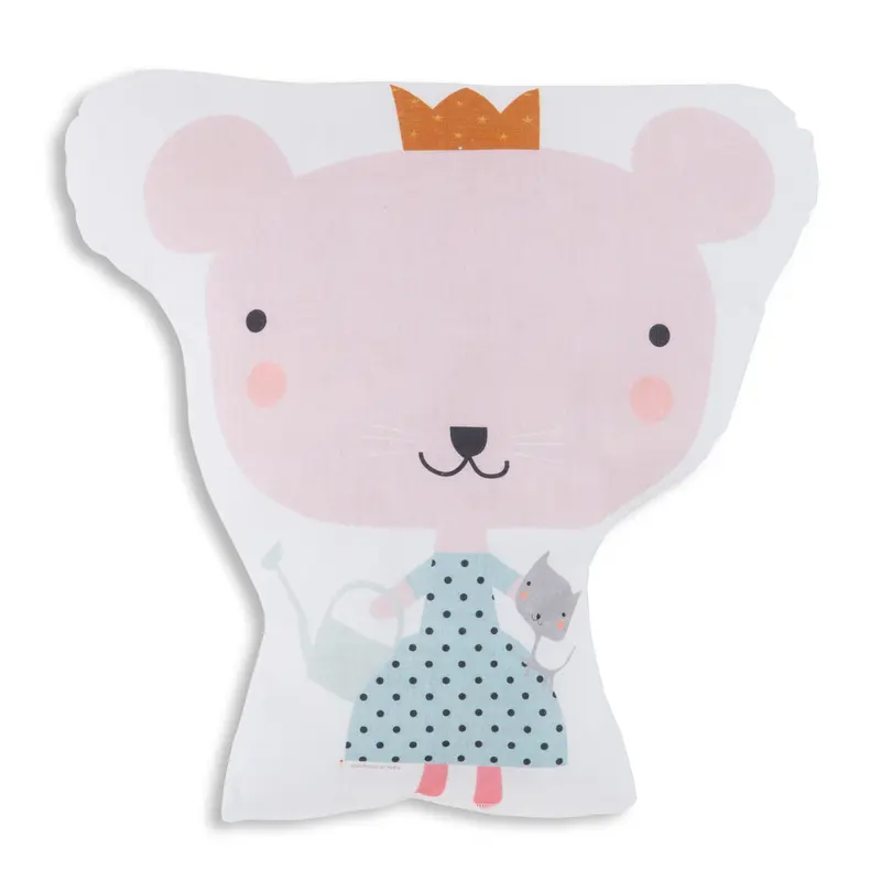 COJÍN DE FORMAS INFANTIL ESTAMPADO PRINCESA