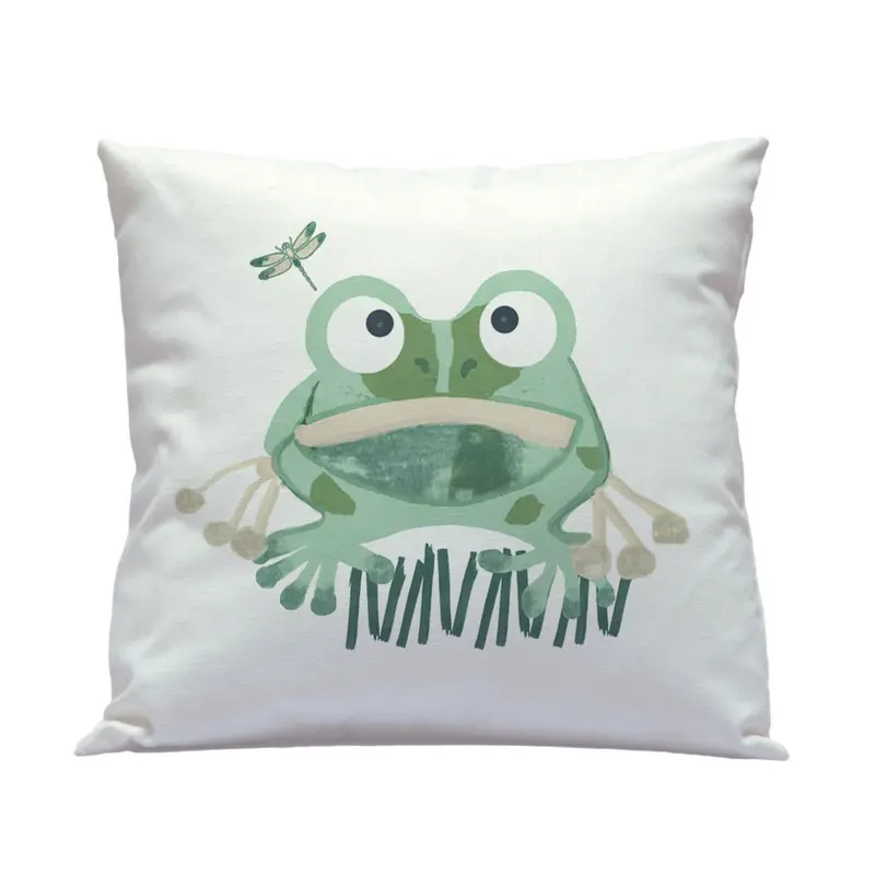 Cojín Infantil Ranita 30x30