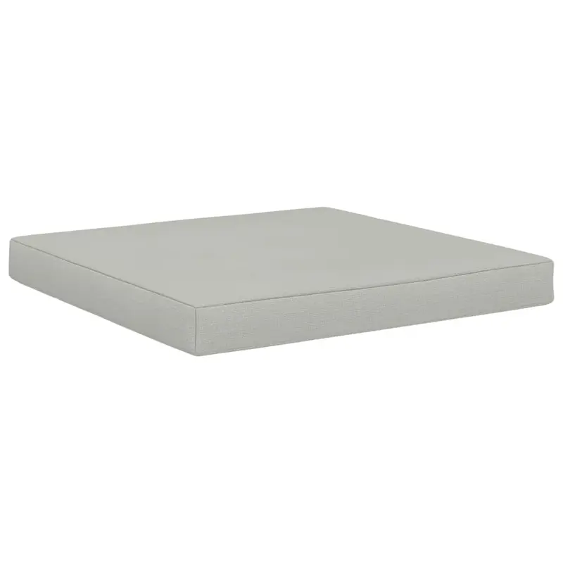 Cojín para muebles de palés tela beige 60x61,5x6 cm