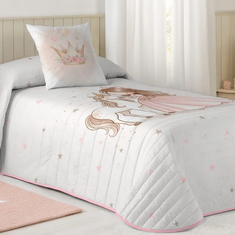 COLCHA BOUTI ESTAMPADA INFANTIL MARTINA
