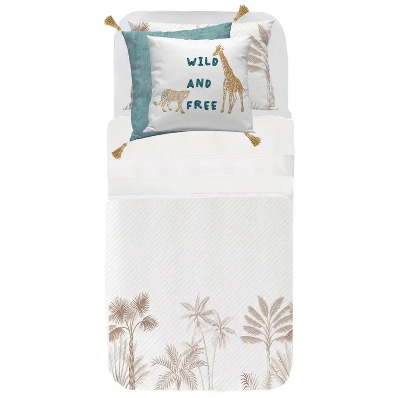 Colcha Infantil Oceanica Beige