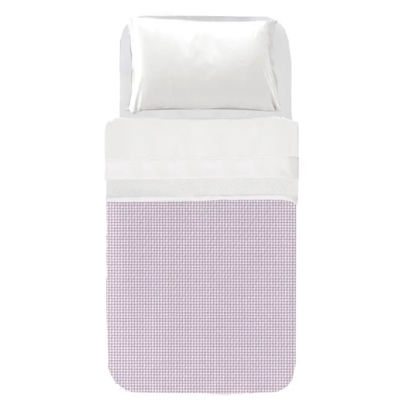 Colcha Infantil Vichy Malva