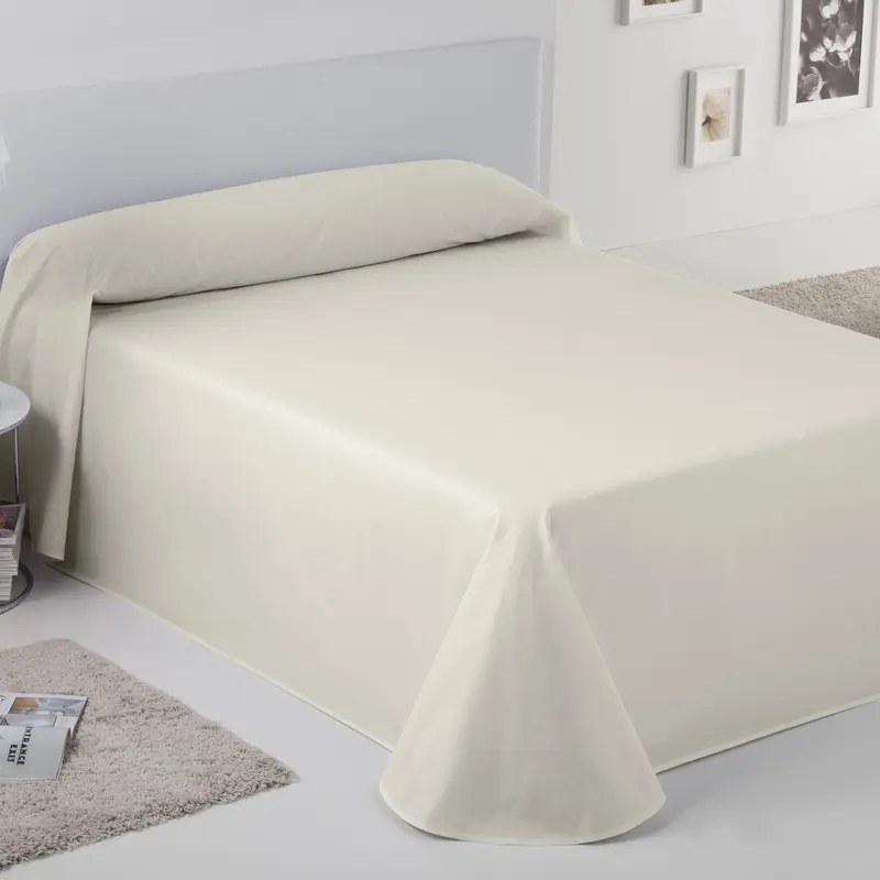 Colcha  Rustico Liso crema