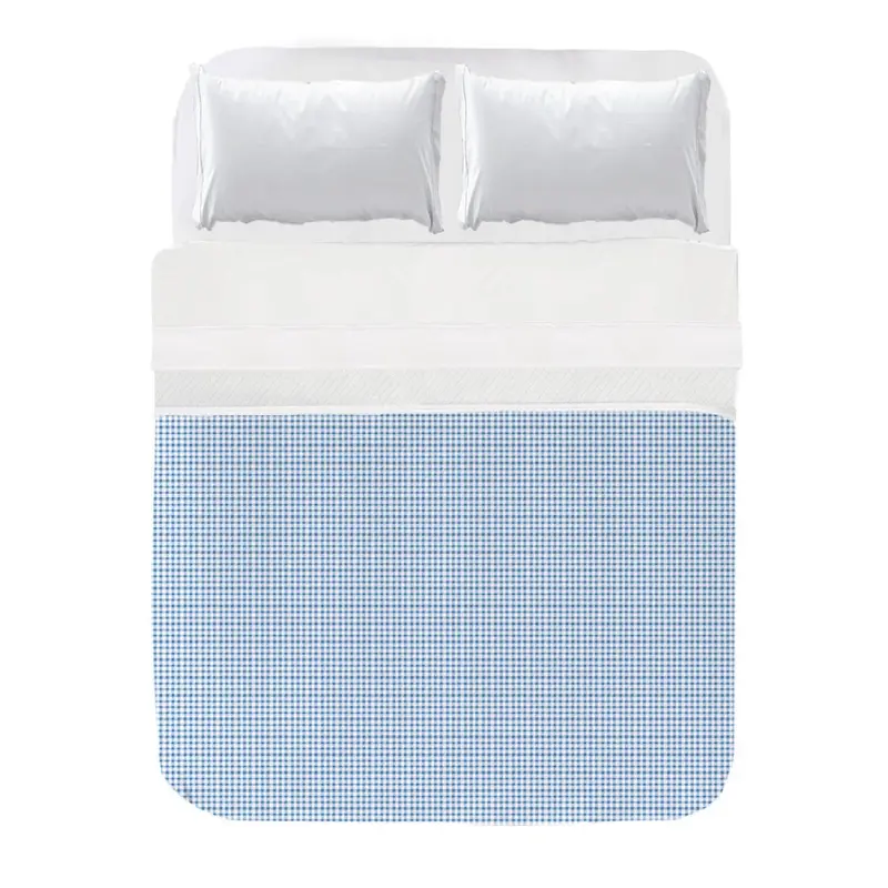 Colcha Vichy Azul Marino