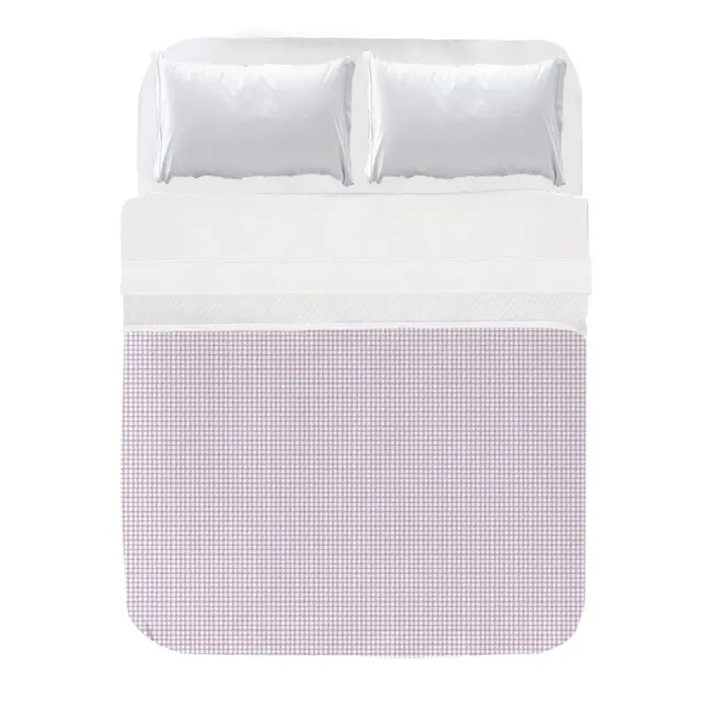 Colcha Vichy Malva