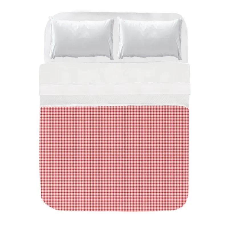 Colcha Vichy Rojo
