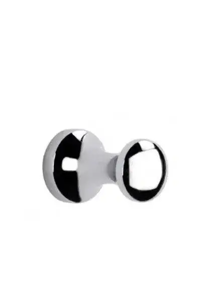 Colgador de Baño LUXE Unisan, Cromo, 18 mm, Metal, Diseño Moderno