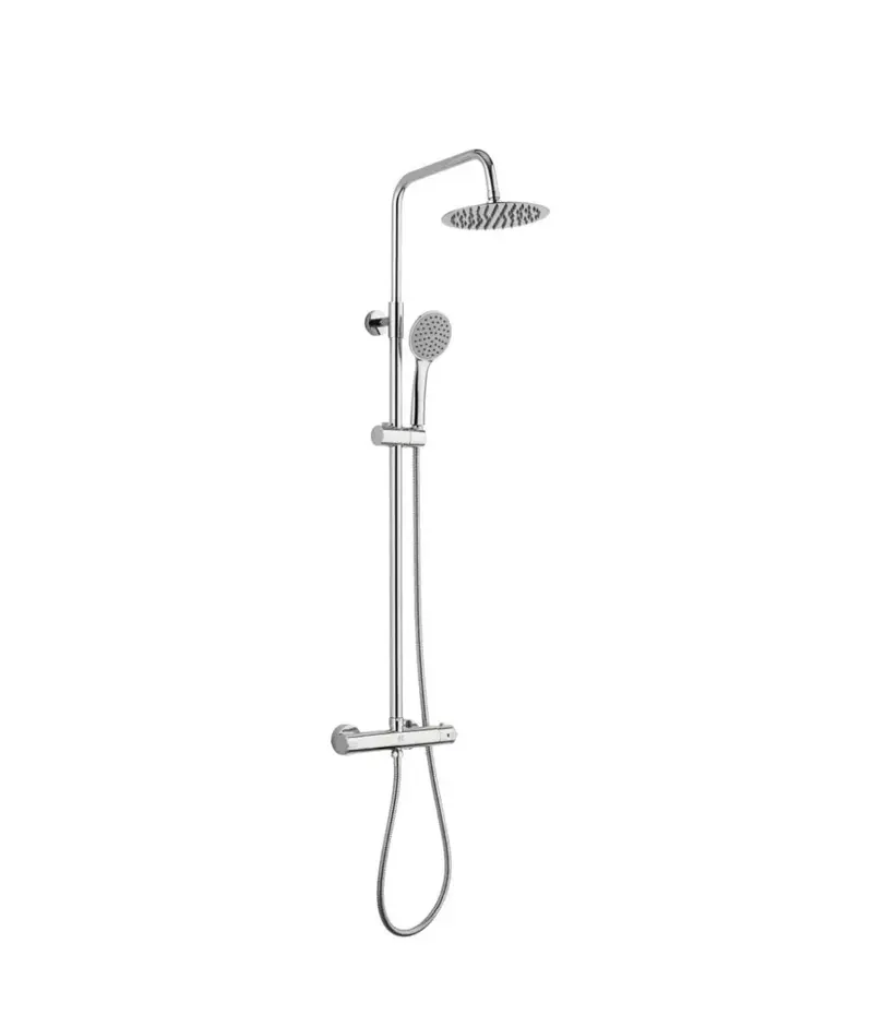 Columna de ducha termostática en latón – Källa