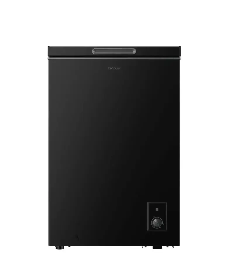 Congelador horizontal Bolero CoolMarket 99L negro 83.5cm convertir a frigorífico clase E y modo Fast Freezing de Cecotec