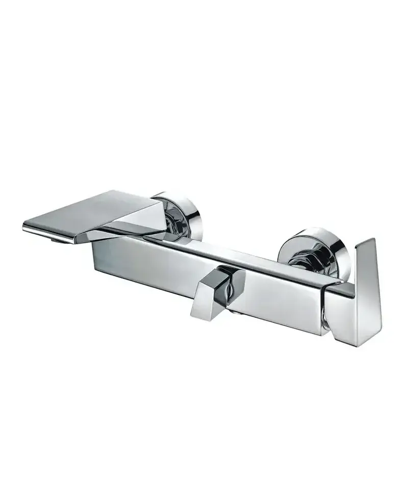 Conjunto de grifo para bañera y ducha con dos salidas y cartucho cerámico 35 mm ATRIO de GME