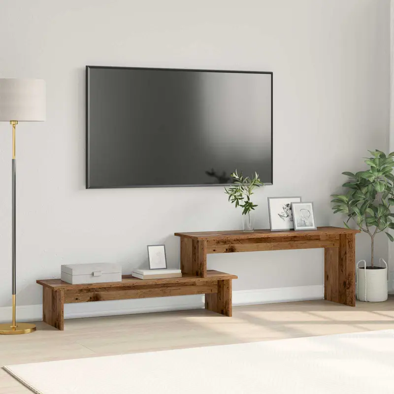 Conjunto de mueble de TV Madera Vieja 180 x 30 x 43 cm