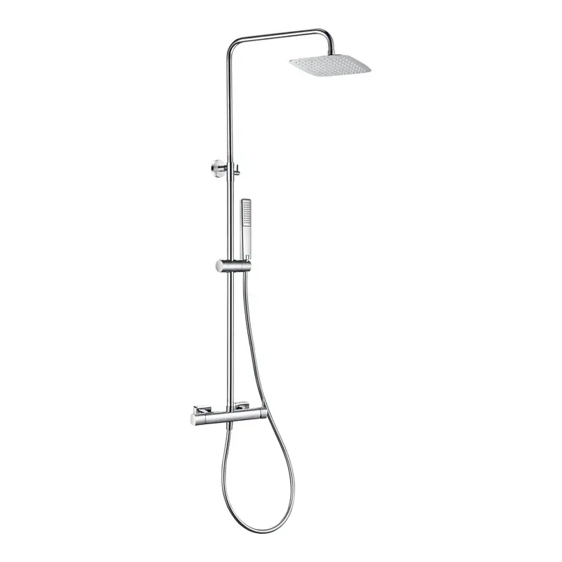 Conjunto ducha monomando Firenze cromo Imex