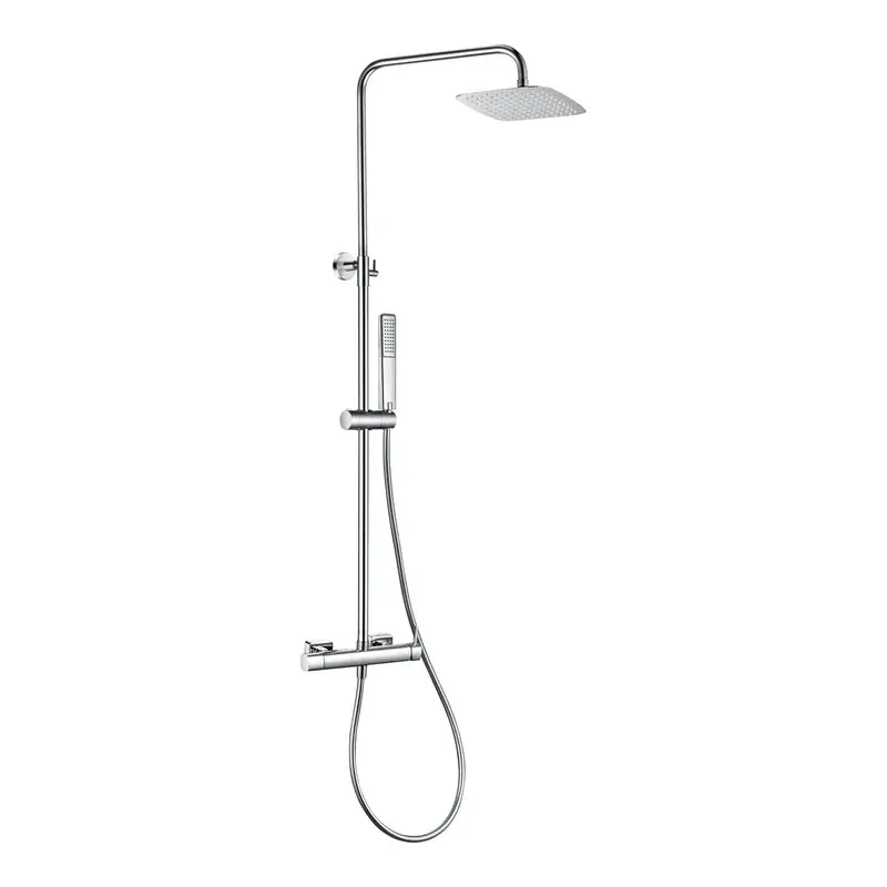 Conjunto ducha monomando Toscana cromo Imex