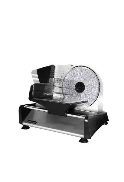 Cortafiambres eléctrico de 180 w con 2 discos antiadherentes y grosor ajustable rock'ncut twin de Cecotec