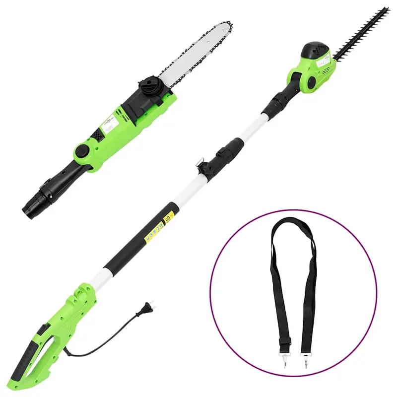 Cortasetos eléctrico telescópico pértiga 25/41 cm 710/550W