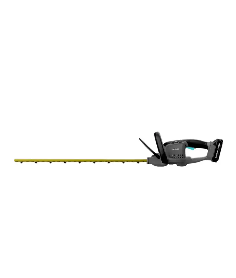 Cortasetos TitaniumSword 6100 xl Freemove 61cm 21V sin escobillas Cuchillas de titanio para ramas hasta 16mm Cecotec