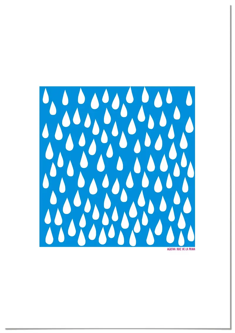Cuadro Agatha Ruiz de la Prada Lluvia