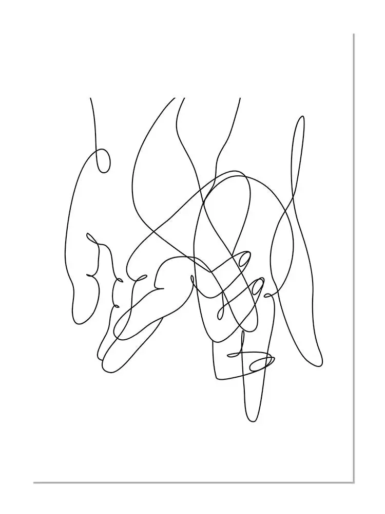 Cuadro Arte Lineal