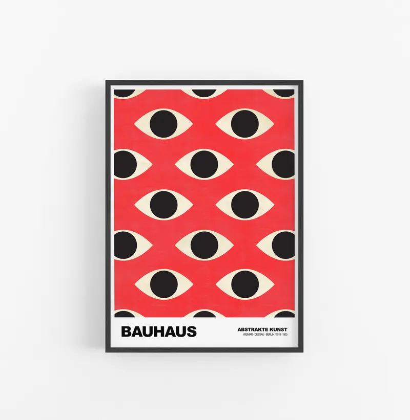 Cuadro Bauhaus Muchos Ojos