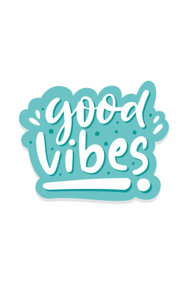 Cuadro decorativo Good Vibes
