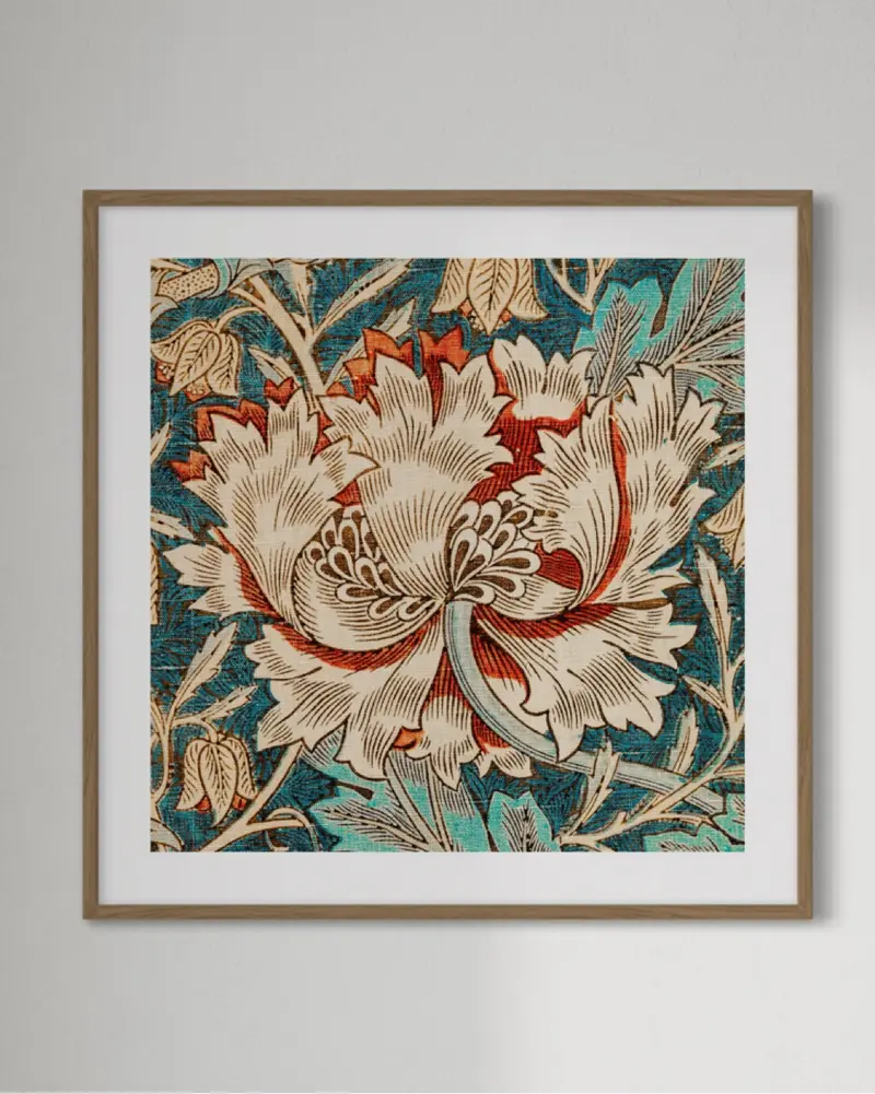 Cuadro Decorativo Honeysuckle William Morris