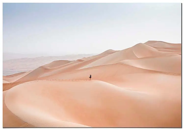 Cuadro Desierto de Rub al Khali Abu Dhabi