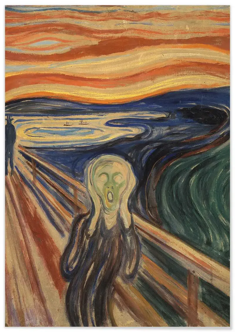 Cuadro Edvard Munch El Grito
