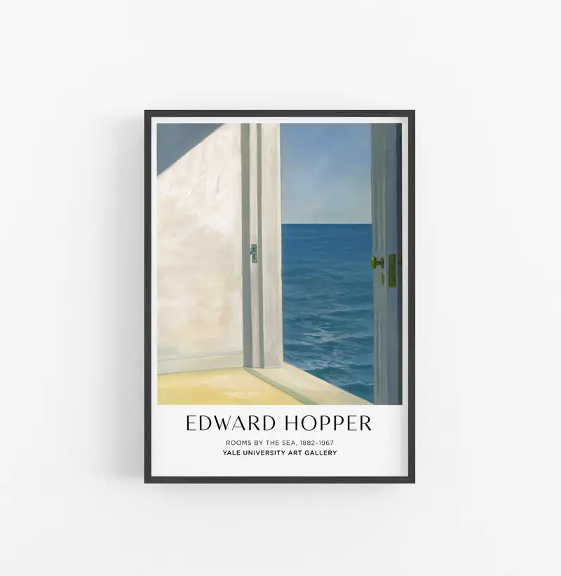 Cuadro Edward Hopper Rooms By The Sea