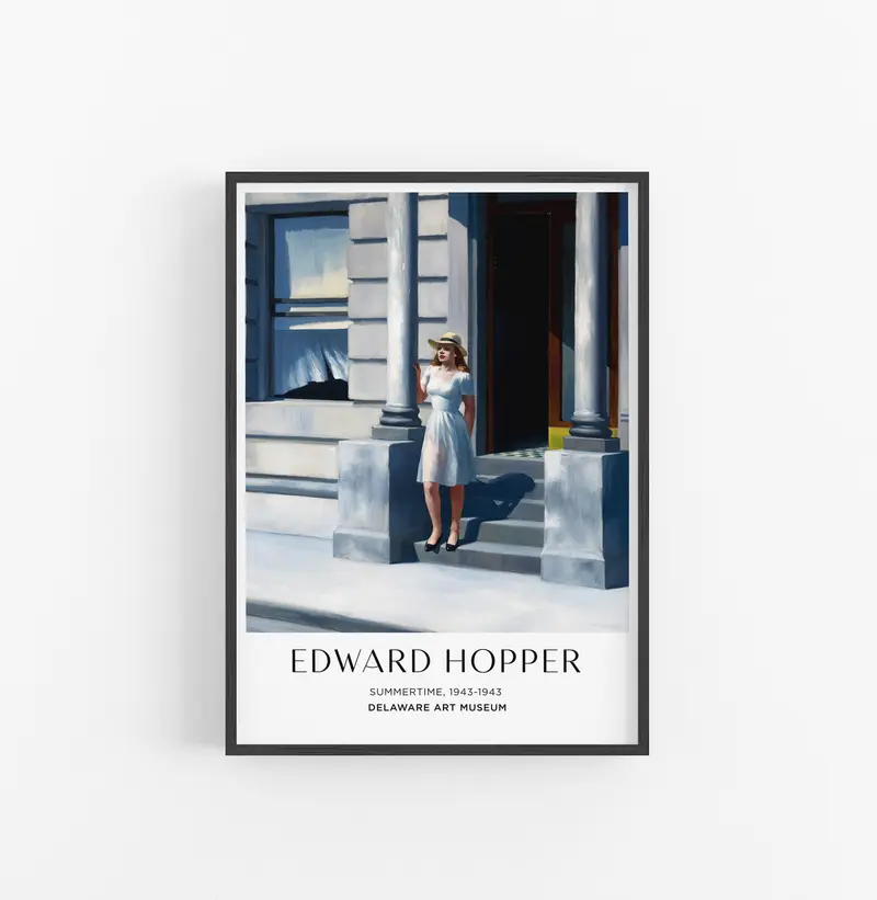Cuadro Edward Hopper Summertime