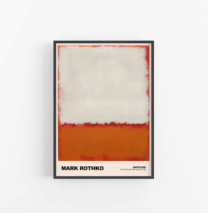 Cuadro Mark Rothko Untitled