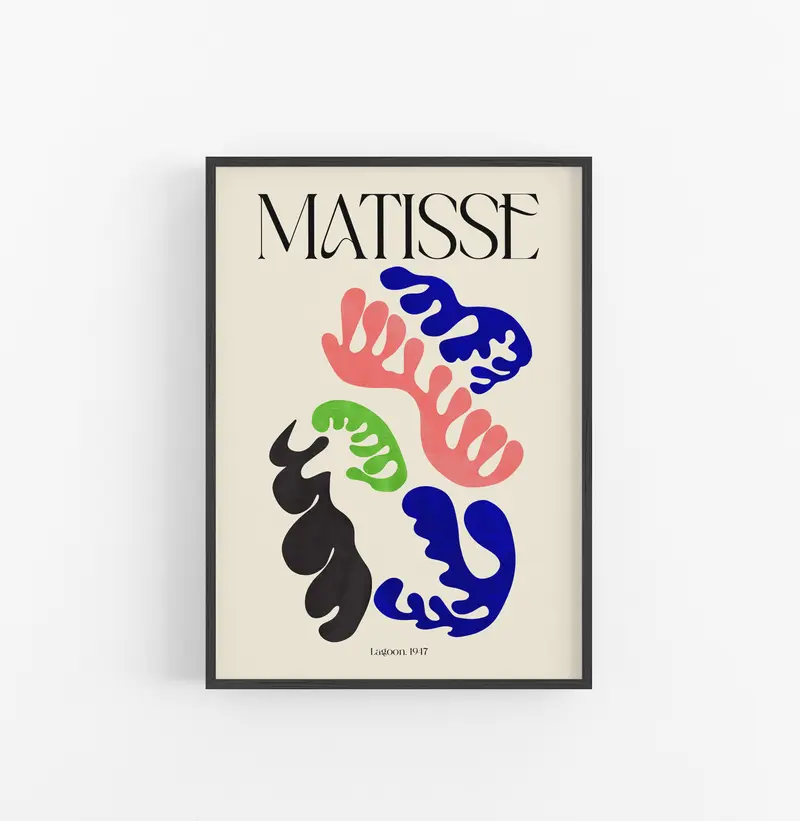 Cuadro Matisse Lagoon