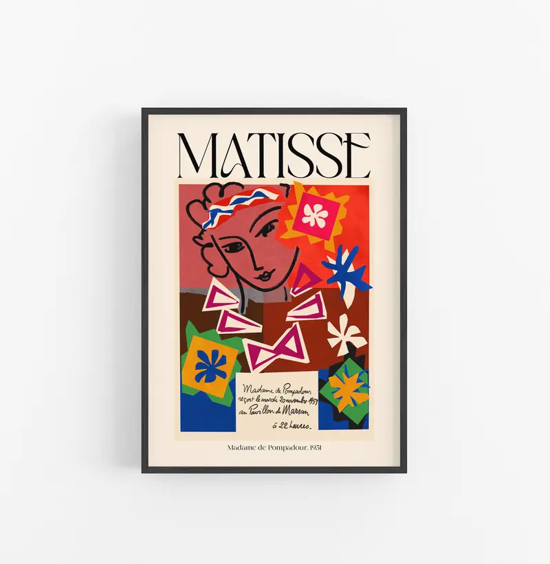 Cuadro Matisse Madame De Pompadour