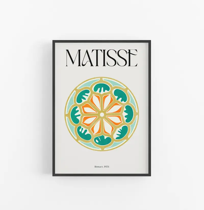Cuadro Matisse Rosace