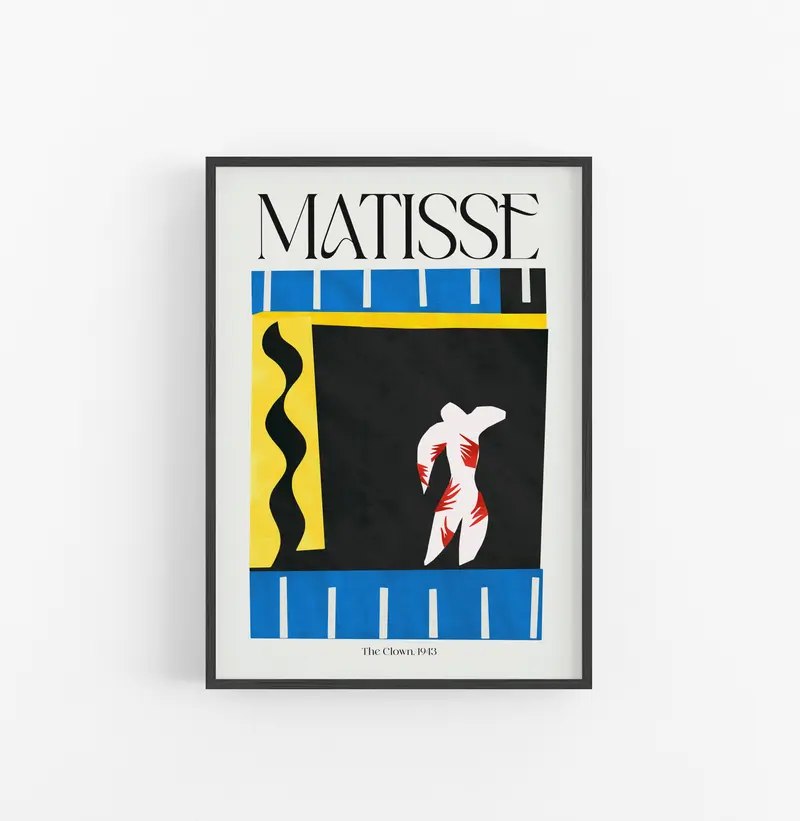Cuadro Matisse The Clown