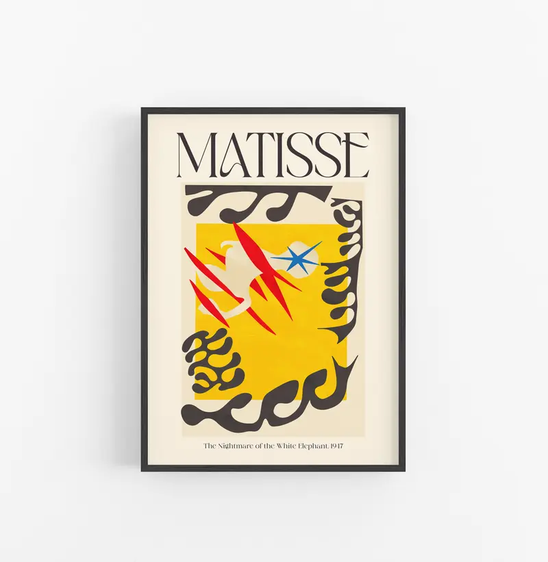 Cuadro Matisse The Nightmare Of The White Elephant