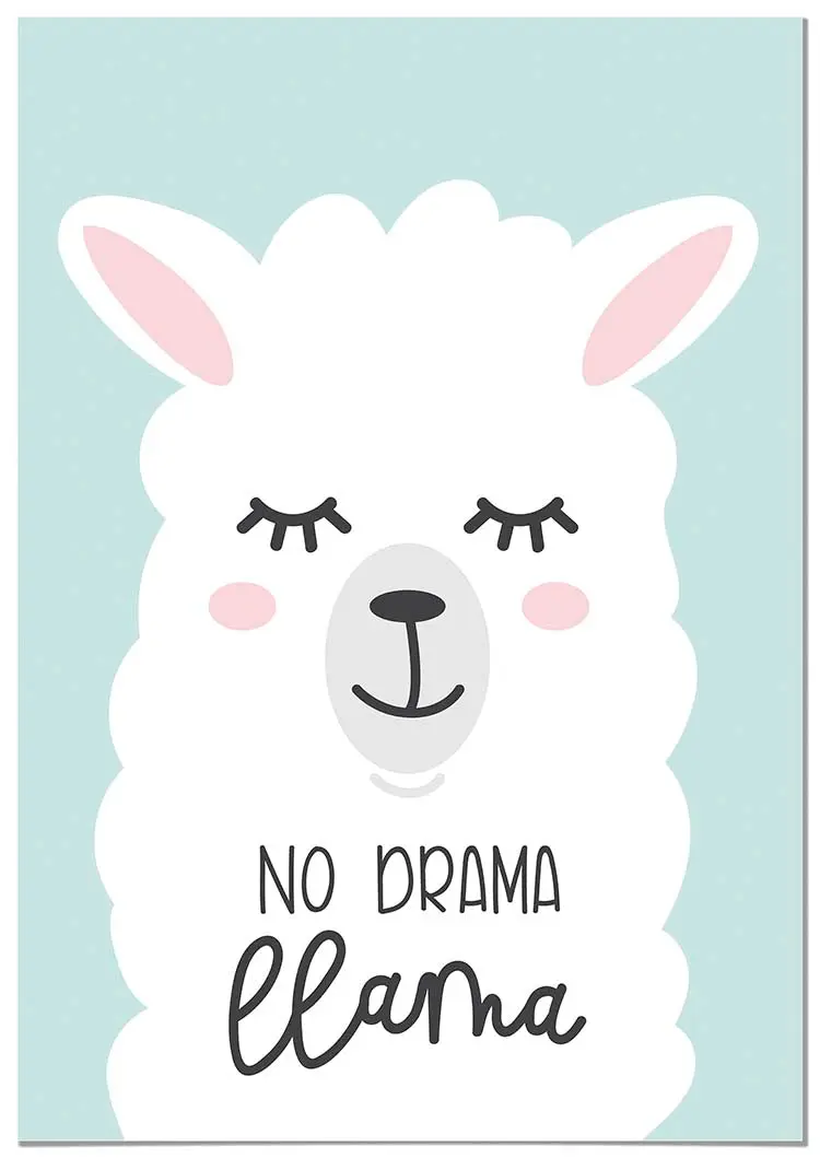 Cuadro No Drama Llama